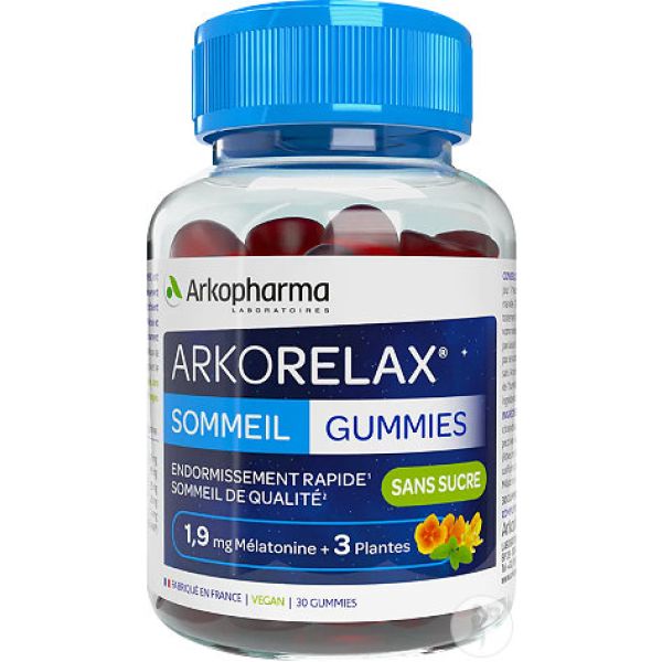 Arkorelax Sommeil Gummies sans sucre