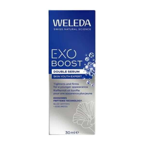 Weleda EXO BOOST Double Sérum Gentiane Bleue & Edelweiss 30 ml