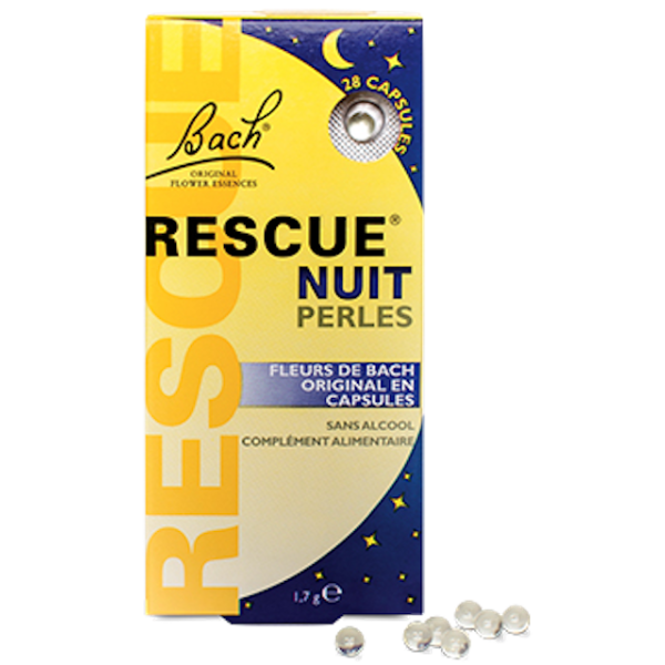 Bach Rescue Nuit Perles - 14 Perles de 60mg