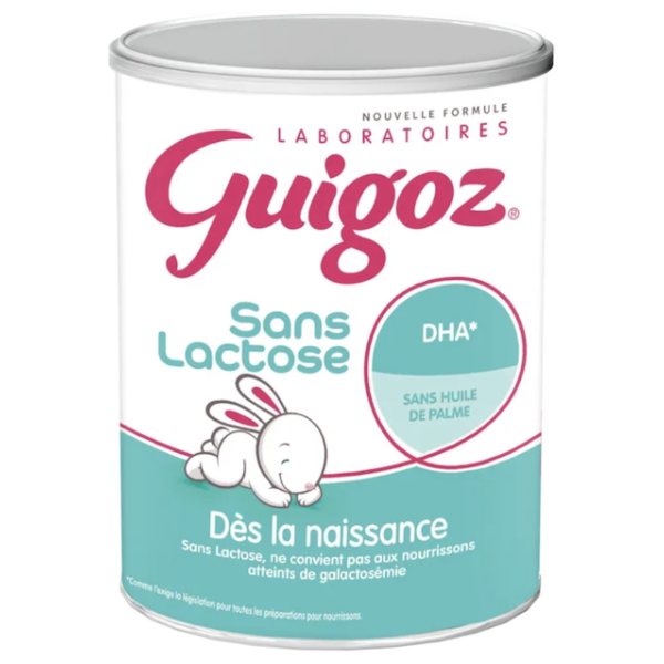 Guigoz Sans Lactose Dès La Naissance 400 g
