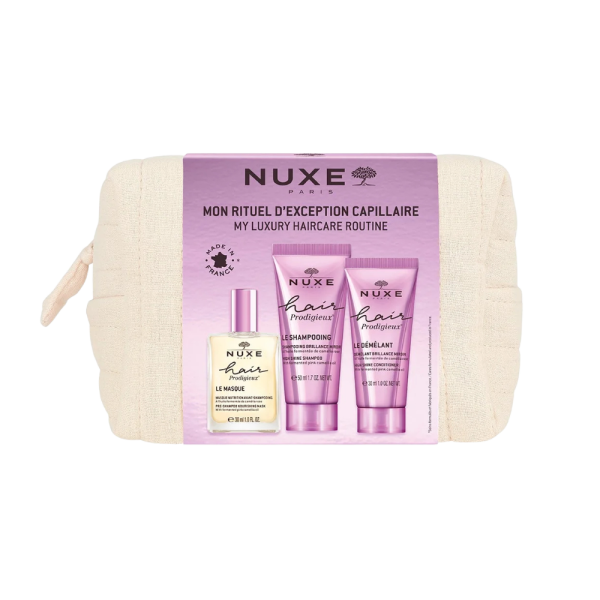Nuxe Mon Rituel d’Exception Capillaire – Routine Réparation & Brillance Cheveux