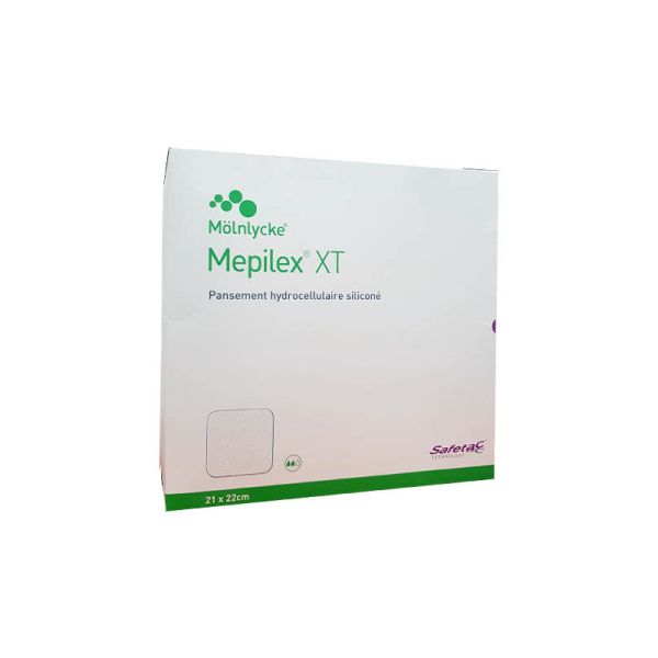 Mepilex XT 21x22cm (x10) - Pansement Hydrocellulaire Siliconé