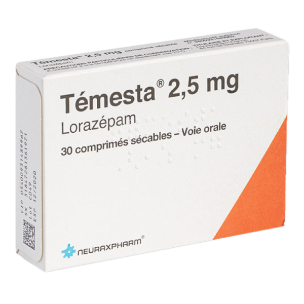 TEMESTA 2,5MG CPR BT30