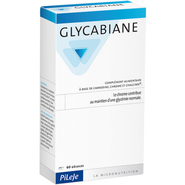 Complément Alimentaire Glycabiane Pileje - 60 Gélules