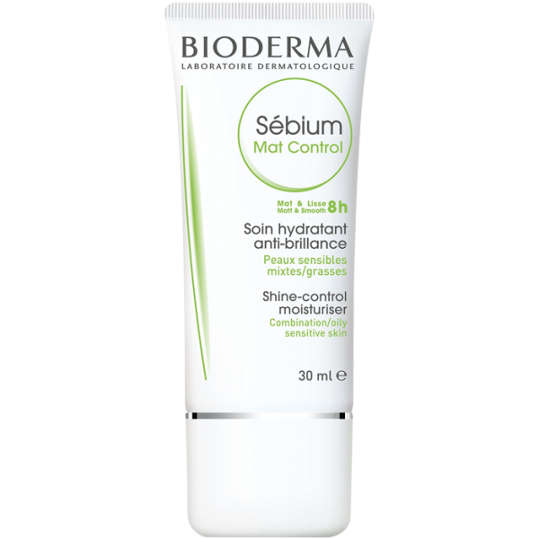 Sébium Mat Control Soin hydratant anti-brillance Bioderma - 30 mL