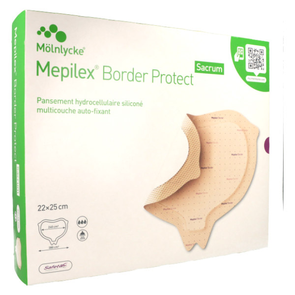 Mepilex Border Protect Sacrum 22x25 cm Mölnlycke