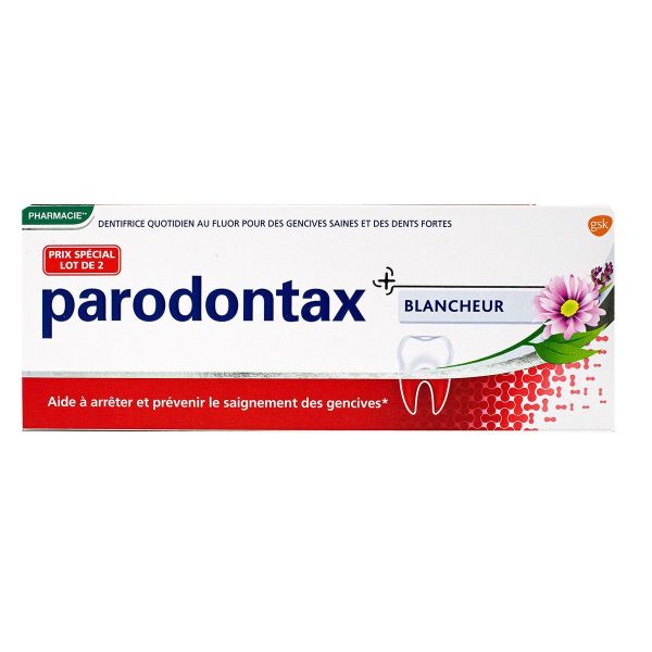 Parodontax Blancheur Bitube 2X75 Ml