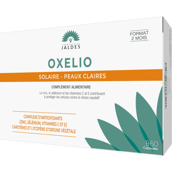 Oxelio antioxydant peau sensibles - Jaldes - 60 capsules
