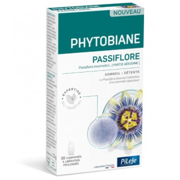 Phytobiane Passiflore Sommeil Détente Pileje x30cps
