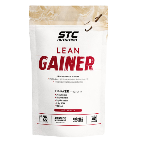 STC XXL Gainer - Ratio glucides protéines optimal 2/1 STC Nutrition 1kg