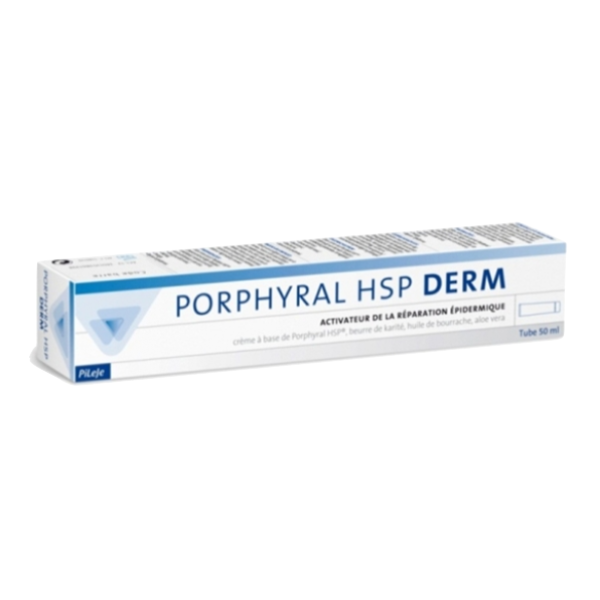 Crème Porphyral HSP Derm Activateur de la Réparation Épidermique Pileje - Tube de 50 ml