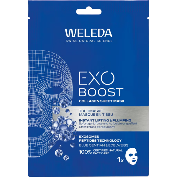 Weleda EXO BOOST Collagen Masque en Tissu 20 ml