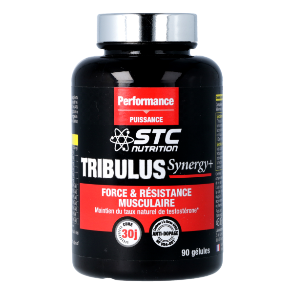 STC Tribulus Synergy + Force et résistance musculaires STC Nutrition - 90 gélules