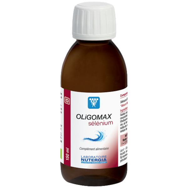 OligoMax Sélénium Complément Alimentaire Nutergia - Flacon de 150ml