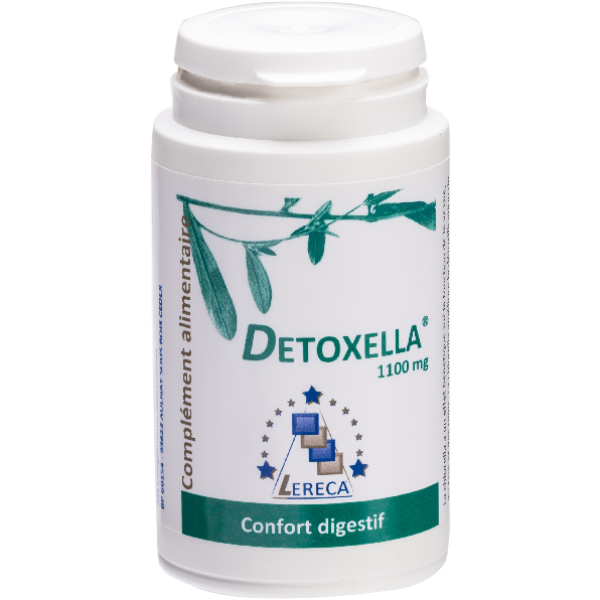 Detoxella métabolisme digestif Lereca - 60 comprimés de 1100 mg