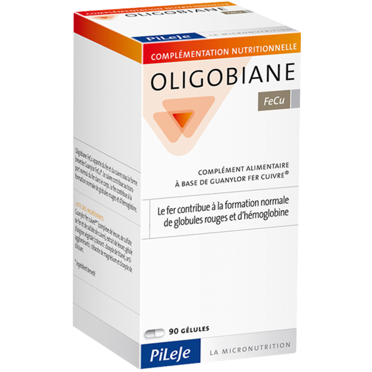 Complement Pill Complément Alimentaire Oligobiane FeCu Pileje