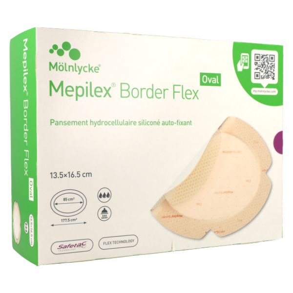 Mepilex Border Flex Oval Mölnlycke