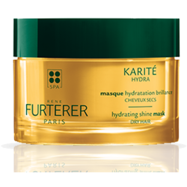 Karité Hydra Masque Rituel hydratation brillance Cheveux Secs Furterer - Pot de 200 mL