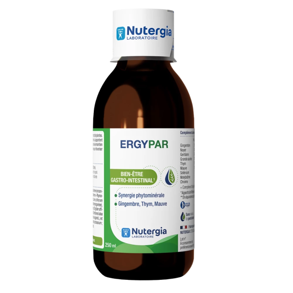 ErgyPar Complément alimentaire Confort Digestif Nutergia - 250 mL