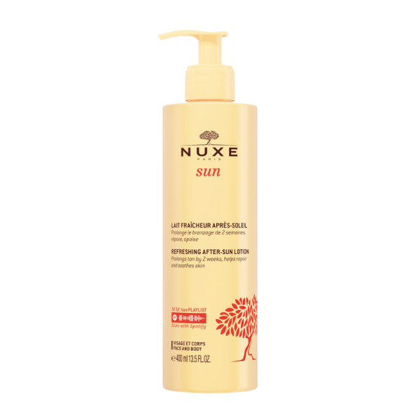 Nuxe Sun – Lait Fraîcheur Après-Soleil Visage & Corps 400 ml