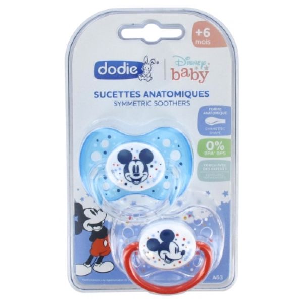 Sucette Symmetrical soother 6+ mois Dodie