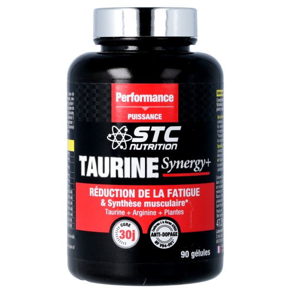 STC Taurine Synergie + Réduction de la fatigue STC Nutrition - 90 gélules