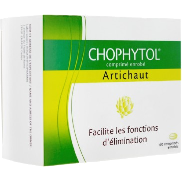 Chophytol Artichaut fonctions d'élimination Rosa Phytopharma - 60 comprimés