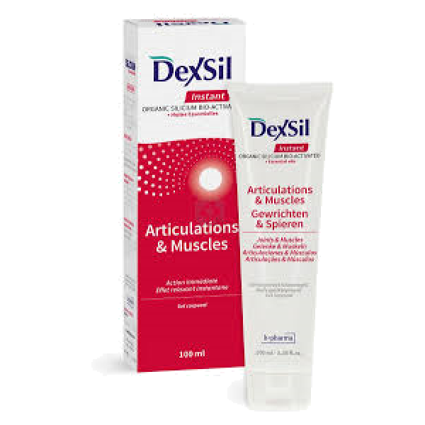 DexSil Instant Articulations et Muscles Gel d'usage externe silicium activé et huiles essentielles b