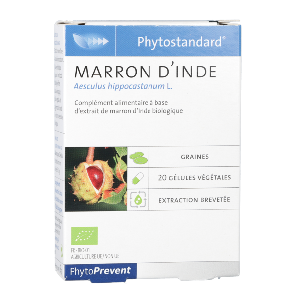 Phytostandard Marron d'Inde Complément alimentaire Phytoprevent Pileje - 20 Gélules