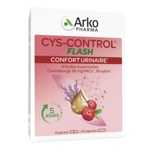 Cys-Control Flash Confort Urinaire Arkopharma
