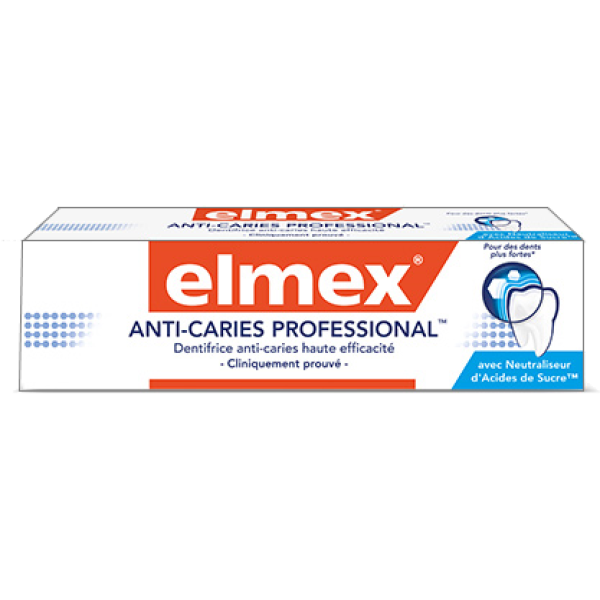 Dentifrice Anti-Caries professional haute efficacité avec neutralisateur d'acides de sucre Elmex - 7