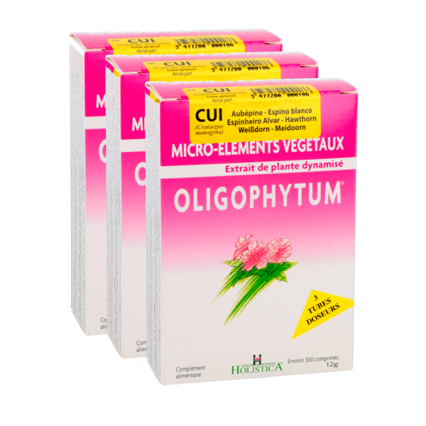 OLIGOPHYTUM - Micro-éléments végétaux - 3 tubes doseurs