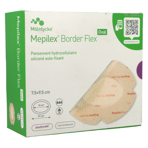 Mepilex Border Flex Oval Mölnlycke