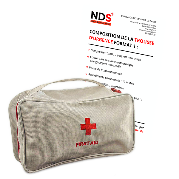 Trousse d’urgence NDS – Premiers secours complets
