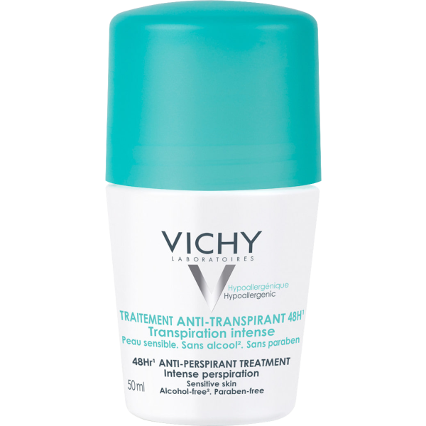 Vichy Déodorant anti-transpirant 48h Transpiration excessive roll-on 50 mL