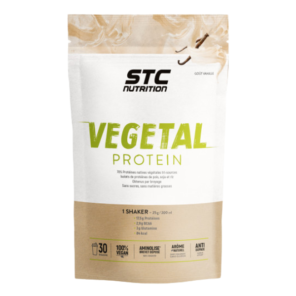 STC Vegetal Protein Isolats de protéines 100% végétales STC Nutrition 750 g