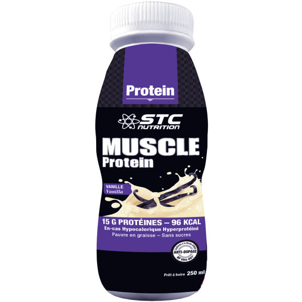 STC Muscle Protein - En cas hypocalorique hyperprotéiné STC Nutrition - 8x250 mL