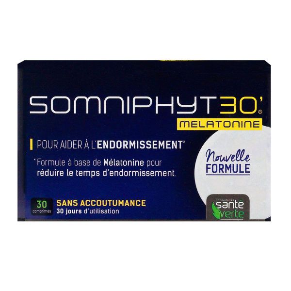 Somniphyt Melatonine 30 Cprs