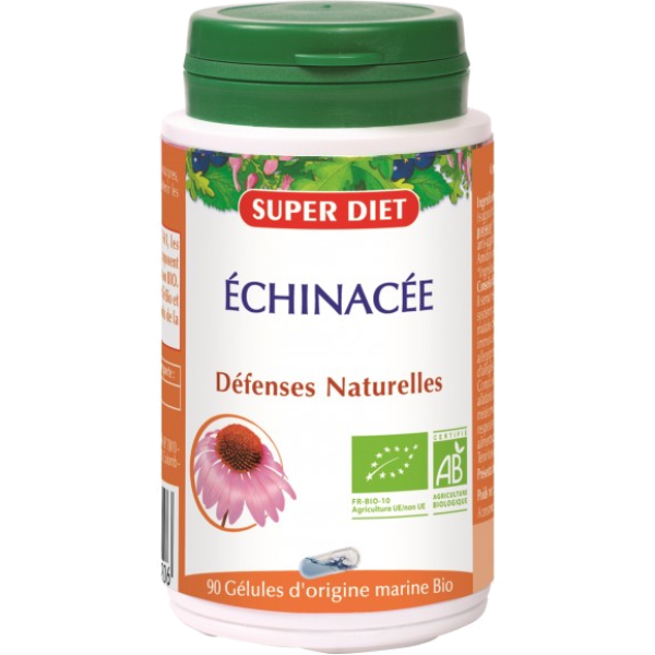 Echinacée défenses naturelles Bio Super Diet - 90 Gélules