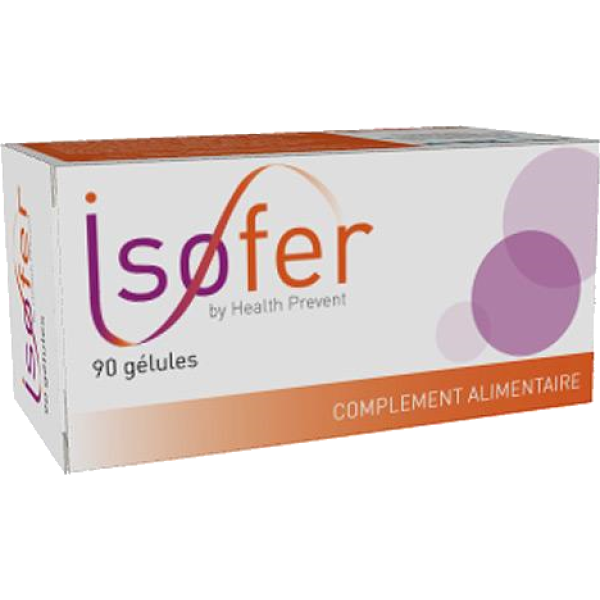 Isofer complément alimentaire Health Prevent - 90 gélules