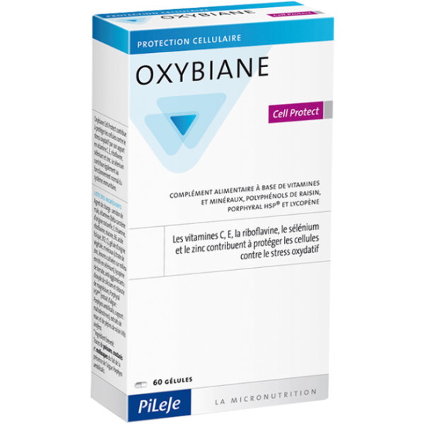Complément Alimentaire Oxybiane Cell Protect Pileje - 60 Gélules