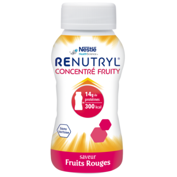 Concentré fruity Renutryl sans lactose 200X4