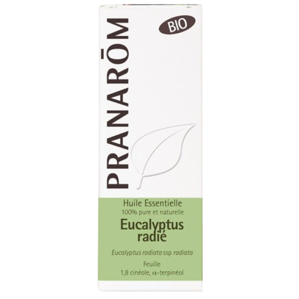 Huile Essentielle Bio Eucalyptus Radié Pranarôm - Flacon 10 mL