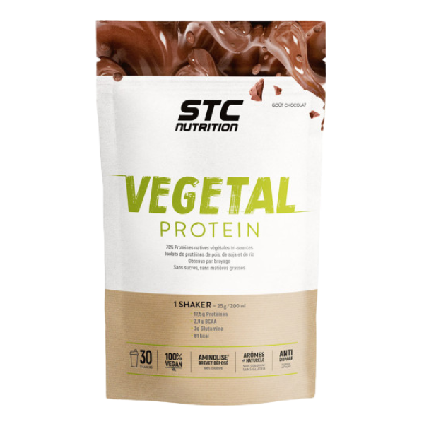STC Vegetal Protein Isolats de protéines 100% végétales STC Nutrition 750 g
