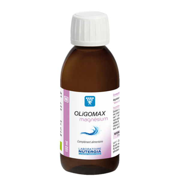 OligoMax Magnésium Complément alimentaire Oligoéléments Nutergia - 150 mL