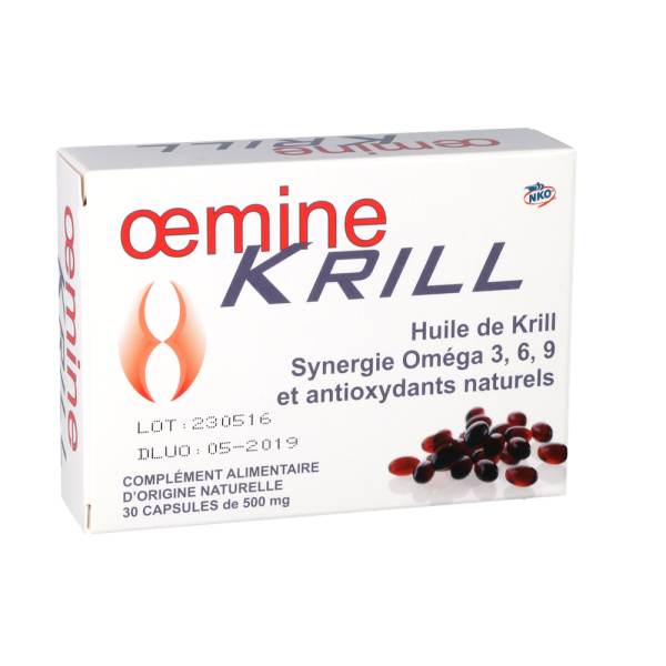 Complément Alimentaire Krill Oemine - 60 Gélules