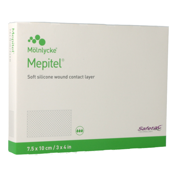 Mepitel 7,5x10cm (x10) - Pansement Siliconé