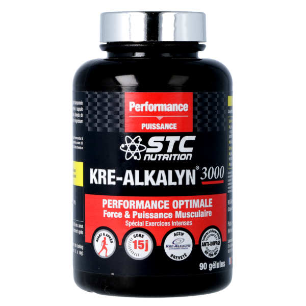 STC Kre Alkalyn 3000 Performance optimale STC Nutrition - 90 gélules